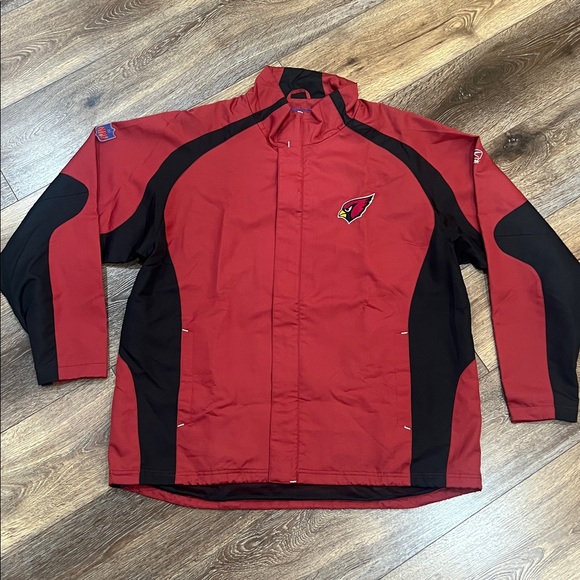 Nfl Apparel Other - NFL Field Reebok Arizona Cardinals Football League Red & Black Full Zip Jacket 🏈